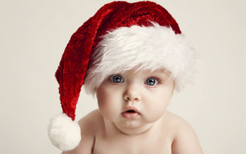 Cute Baby Santa Hat screenshot