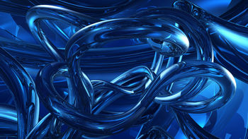 Dark Blue Abstracts screenshot