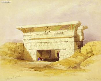David Roberts - The Great Entry Portal To The Sanctuary Of Dendera screenshot