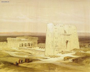David Roberts - The Temple Of Edfu screenshot