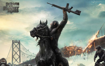 Dawn of the Planet of the Apes Movie screenshot