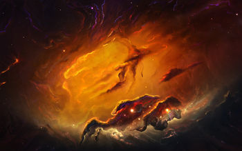 Deep Space Nebula 4K 8K screenshot