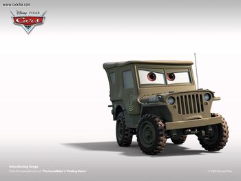 Disney Cars - Sarge screenshot