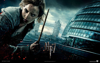 Emma Watson in  Deathly Hallows screenshot