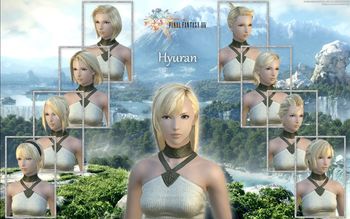 FFXIV Hyuran Female Hairstyle Wallpaper screenshot