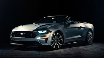 Ford Mustang Convertible 2018 4K screenshot