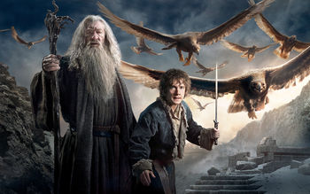 Gandalf Bilbo Baggins Hobbit 3 screenshot
