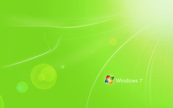 Green Windows 7 screenshot