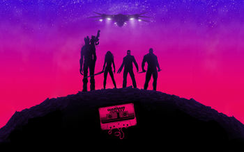 Guardians of the Galaxy Poster screenshot