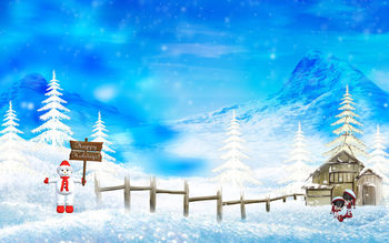 Happy Winter & Christmas Holidays screenshot