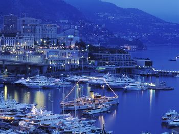 Harbor Of Monaco At Dusk screenshot