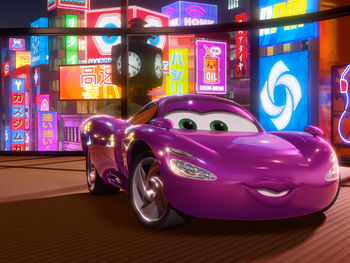 Holley Shiftwell in Cars 2 Movie screenshot
