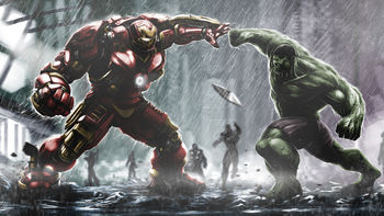 Hulkbuster Ironman Vs Hulk screenshot