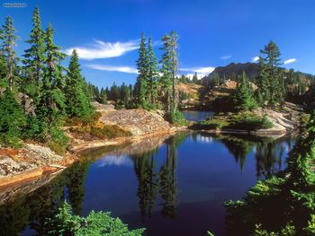 Indigo Dreams Rampart Lakes Wenatchee National Forest Washington screenshot