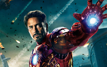 Iron Man in Avengers Movie screenshot