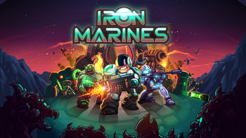 Iron Marines Game 5K screenshot