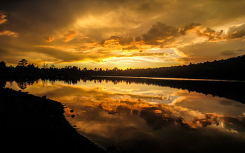 Kaibab Lake Sunset screenshot