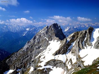 Karwendel Range Mittenwald Bavaria Germany screenshot