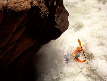 Kayaking The Caldron On Lake Creek Colorado screenshot