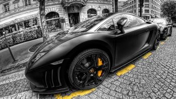 Lamborghini Gallardo Black screenshot