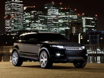 Land Rover LRX Concept Black screenshot