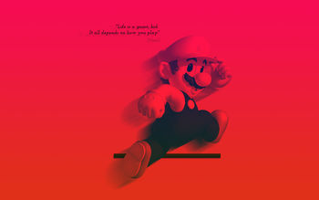 Life is a Game Mario screenshot