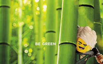 Lloyd Be Green  The Lego Ninjago Movie 2017 screenshot