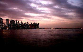 Lower Manhattan At Dawn screenshot