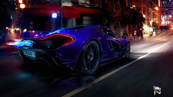 McLaren P1 in Blue screenshot
