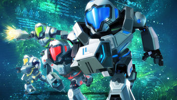 Metroid Prime Federation Force Nintendo 3DS screenshot