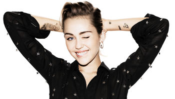 Miley Cyrus Elle Magazine screenshot