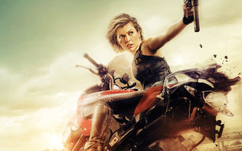 Milla Jovovich Resident Evil The Final Chapter screenshot