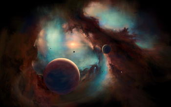 Nebula Artwork 4K screenshot