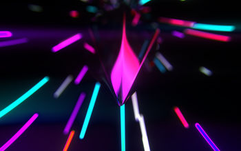 Neon Lights 4K screenshot