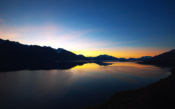 New Zealand Sunset screenshot