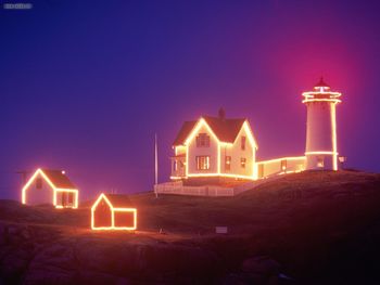 Nubble Cape Neddick Lighthouse, York, Maine screenshot