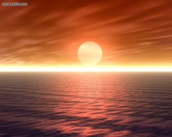 Ocean Sky 3D Sunrise screenshot