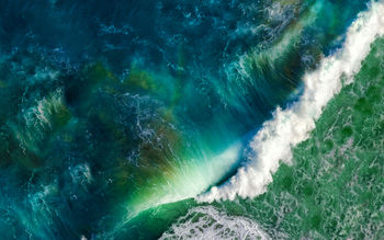Ocean Waves iOS Stock 5K screenshot