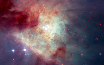 Orion Nebula Hubble Mosaic 4K screenshot