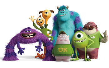 Pixars Monsters University screenshot