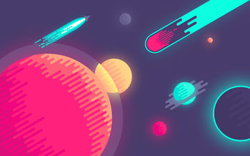Planets in Space Minimal screenshot