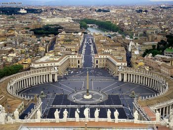Plaza San Pietro Vatican City screenshot