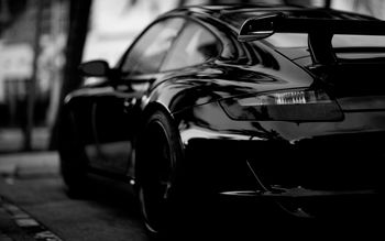 Porsche in Black screenshot