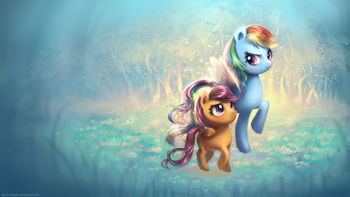 Rainbow wing Ponyville Ponies screenshot