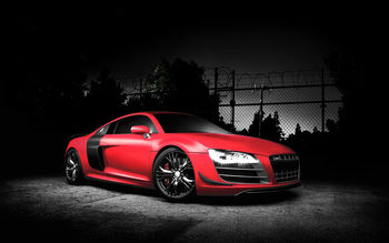 Red Audi R8 GT screenshot