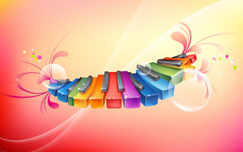 Rhythmic Colorful Piano screenshot