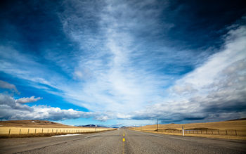 Road and Sky screenshot