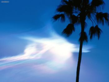 Rocket Clouds At Dusk Pasadena California screenshot