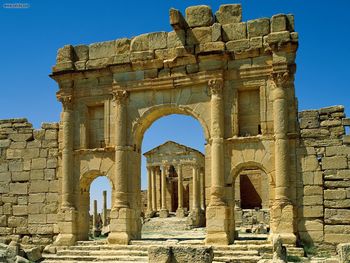 Roman Ruins Sbeitla Tunisia screenshot