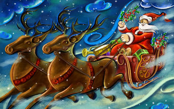 Santa Clause Creative Art Work screenshot